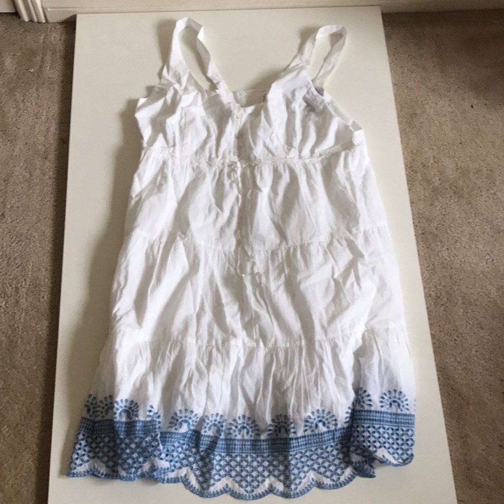 New-Seraphine-Cotton- white sundress with blue embroidery-12